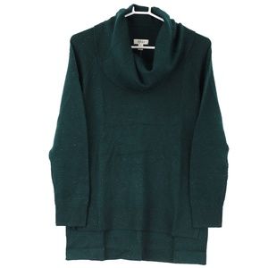 Style & Co. Women's Cowl Neck Tweed Tunic SweaterS